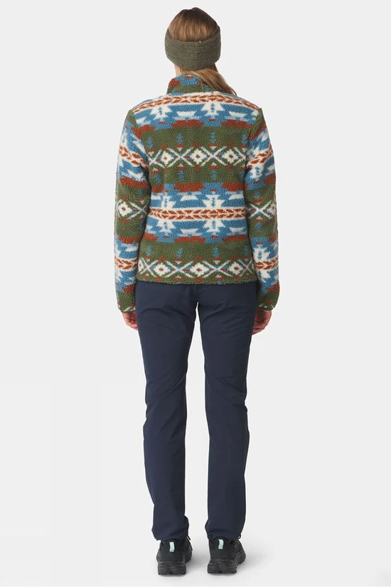 Womens Peniche Jaquard Full Zip Fleece - Image 7