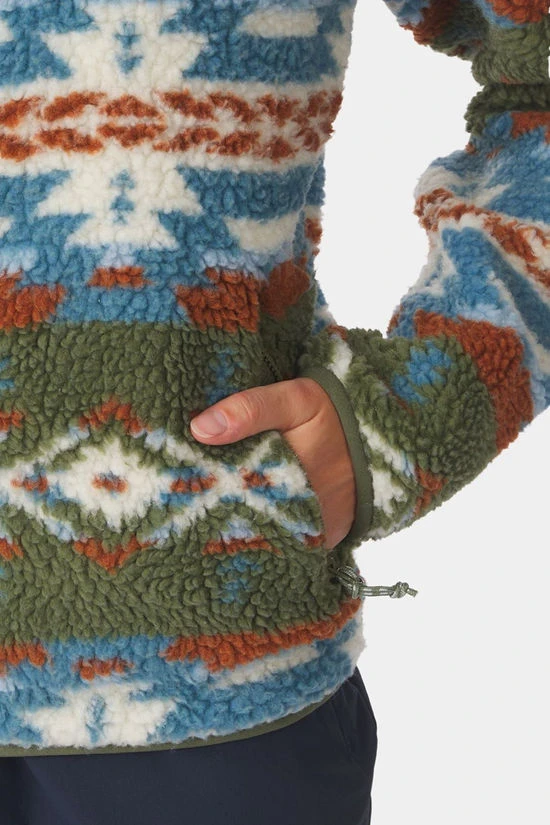 Womens Peniche Jaquard Full Zip Fleece - Image 8