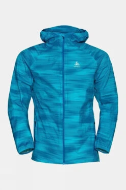 Odlo Mens Fli 2.5L Waterproof Print Hardshell Jacket