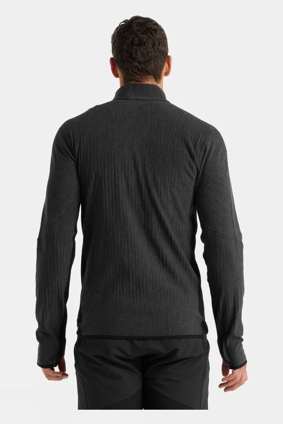 Icebreaker Mens Descender Long Sleeve Zip Top - Image 3