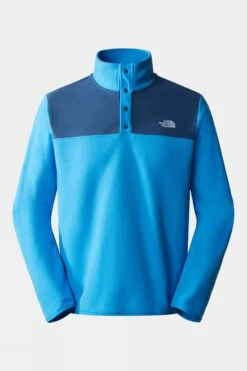 The North Face Mens TKA Glacier Snap-Neck Fleece Pullover