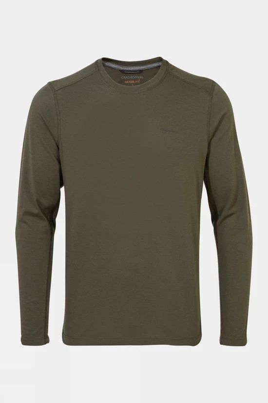 Craghoppers Mens NosiLife Talen Long Sleeve T-Shirt