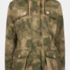 Troy London Womens Wax Parka Jacket