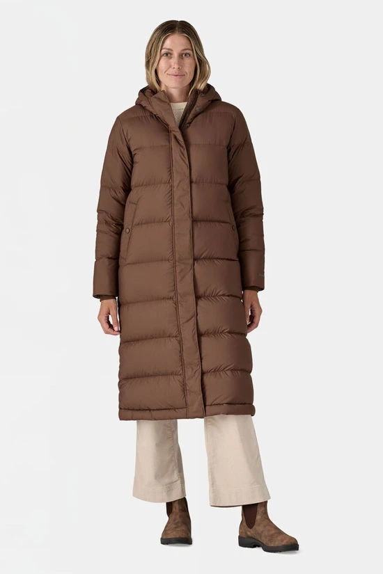 Patagonia Womens Silent Down Long Parka - Image 2