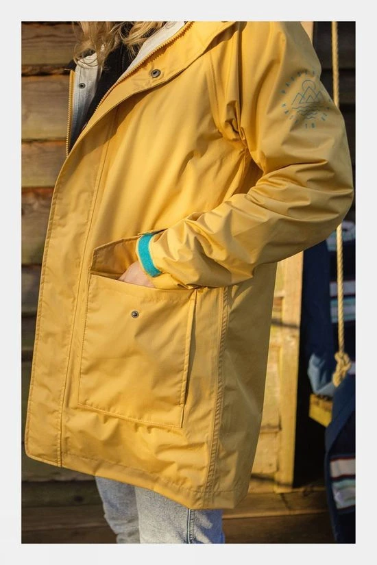 Passenger Womens Recycled Waterproof Jacket - Image 4