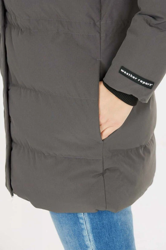 Weather Report Womens Silky Puffa Jacket - Image 8