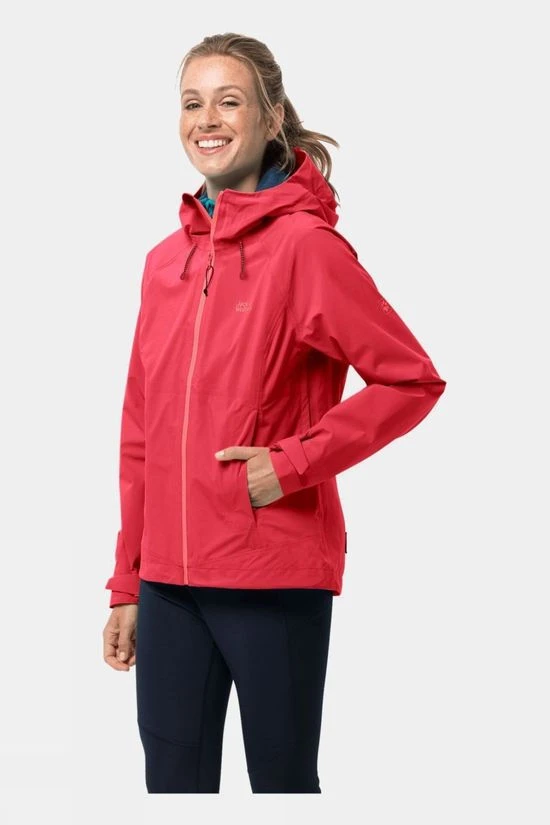 Jack Wolfskin Womens Highest Peak Waterproof Jacket - Image 2