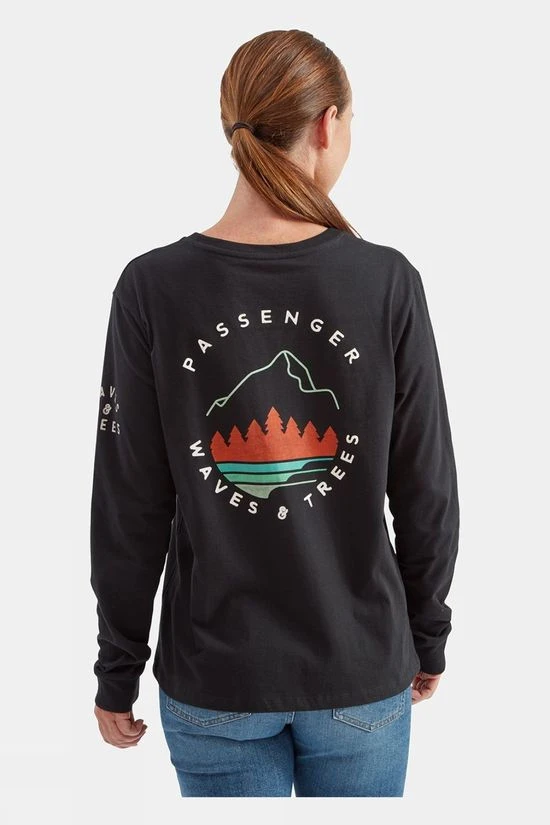 Passenger Womens Big Leaf Long Sleeve T-Shirt - Image 4