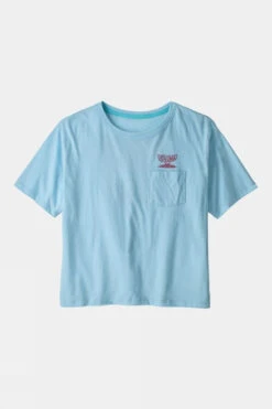 Patagonia Womens Our Planet Can't Wait ROC Pilot Easy-Cut Pocket Tee
