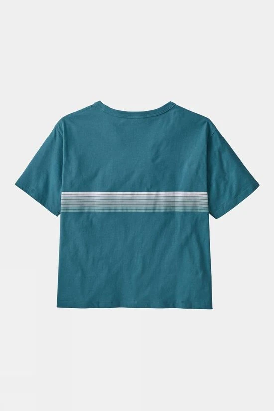 Patagonia Womens Ridge Rise Stripe Organic Easy Cut Tee - Image 2