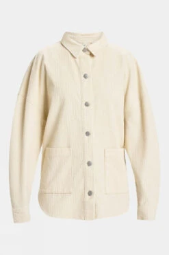 Roxy Womens Kick Back Cord Shirt Jacket