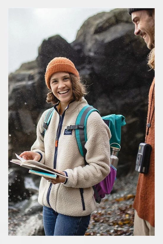 Passenger Womens Fairbanks Full Zip Recycled Sherpa Fleece - Image 8