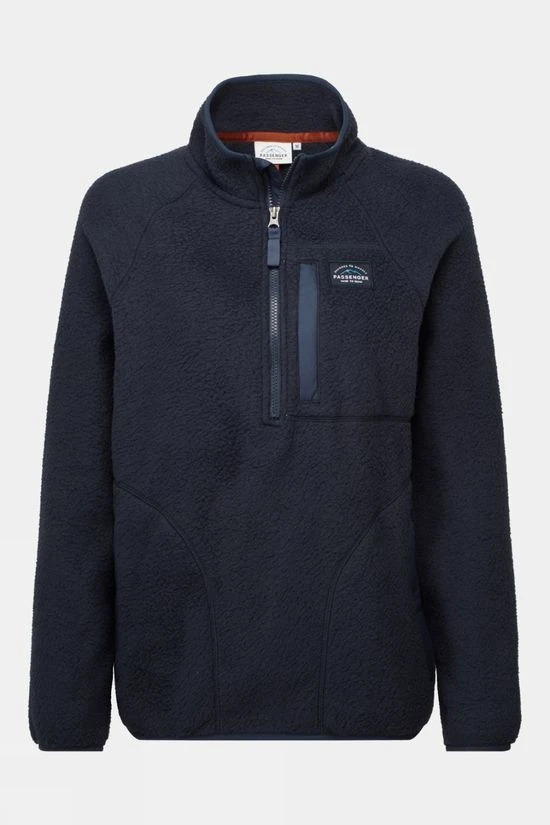 Passenger Womens Home Quarter Zip Recycled Sherpa Fleece