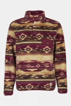 Womens Leiria Printed Snap Half Zip Fleece