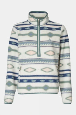 Womens Barrosa Printed Half Zip Fleece