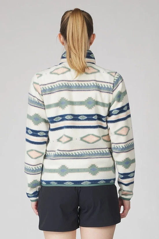 Womens Barrosa Printed Half Zip Fleece - Image 4