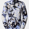 The North Face Womens 100 Glacier Printed Quarter Zip Fleece