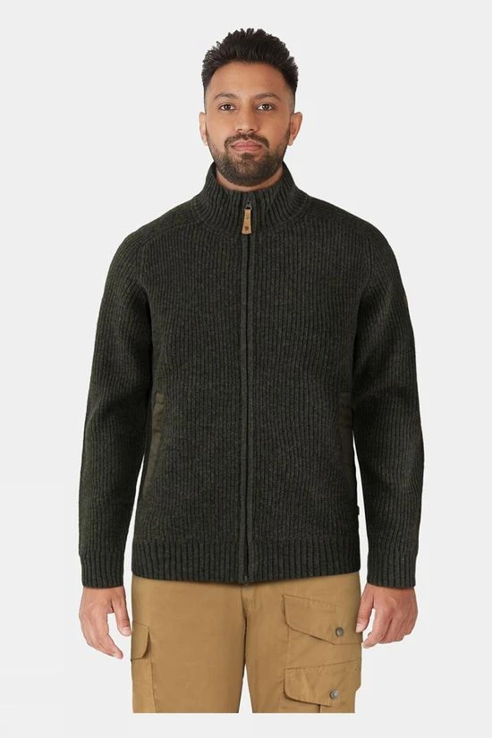 Fjallraven Mens Övik Zip Cardigan Knit - Image 3