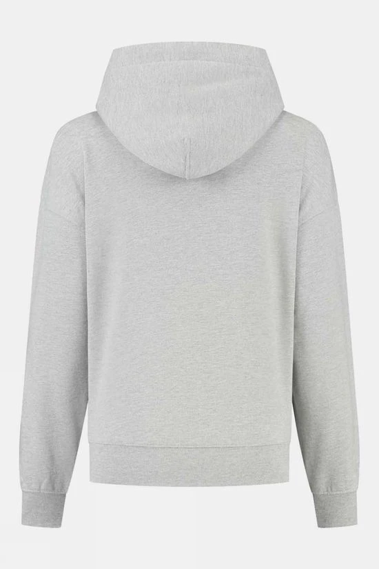 Blue Loop Originals Womens Blue Fleece Hooded Sweatshirt - Image 2