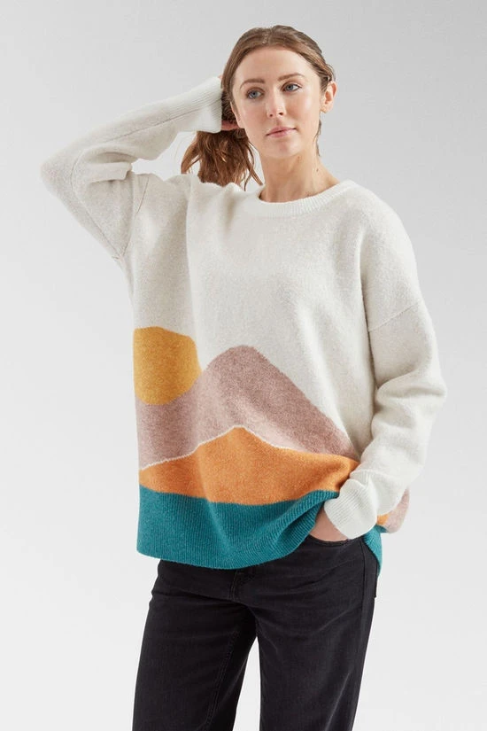 Womens Vista Recycled Knitted Jumper - Image 3