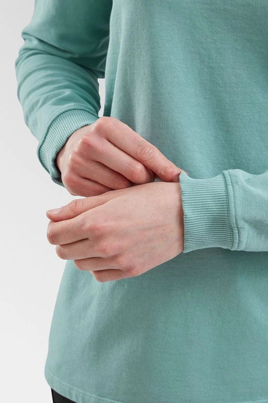 Womens Rainbow Recycled Cotton Oversized Sweatshirt - Image 8