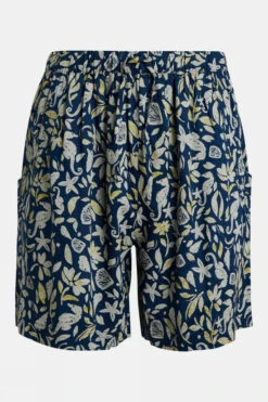 Weird Fish Womens Sundance Eco Viscose Printed Shorts