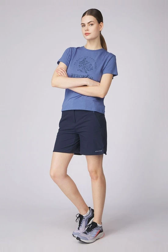 Womens Forest Softshell Shorts - Image 6