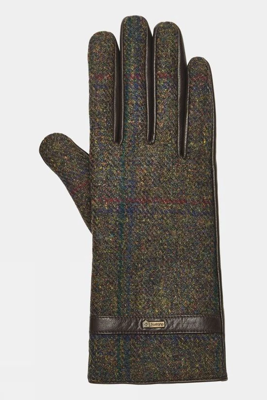 Dubarry Womens Ballycastle Tweed Leather Gloves - Image 2