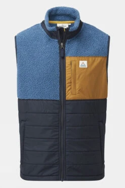 Mens Born Explorer Recycled Polar-Lined Sherpa Vest
