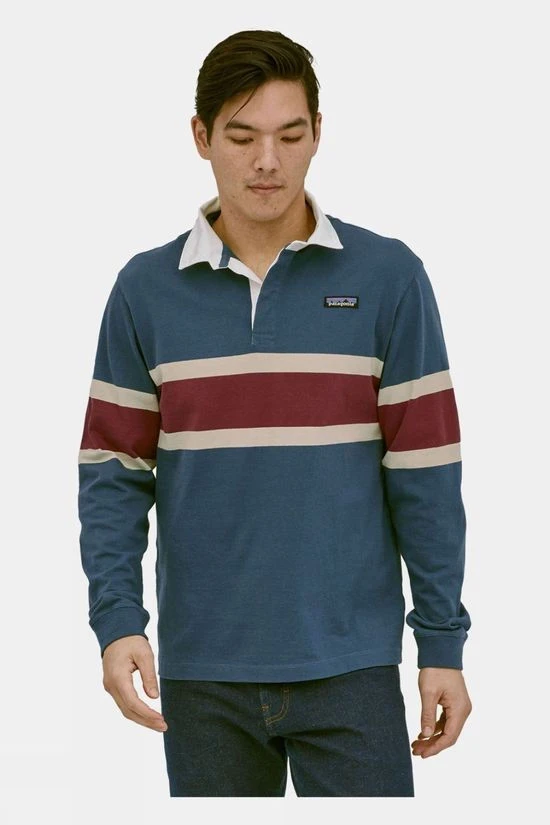 Patagonia Mens Cotton In Conversion Midweight Rugby Shirt - Image 2