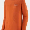 Patagonia Mens Long Sleeved Capilene Cool Merino Graphic Base Layer Top