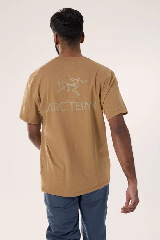 Arc'teryx Mens Kragg SL Cotton Bird Word Short Sleeve T-Shirt - Image 3