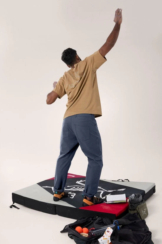 Arc'teryx Mens Kragg SL Cotton Bird Word Short Sleeve T-Shirt - Image 5