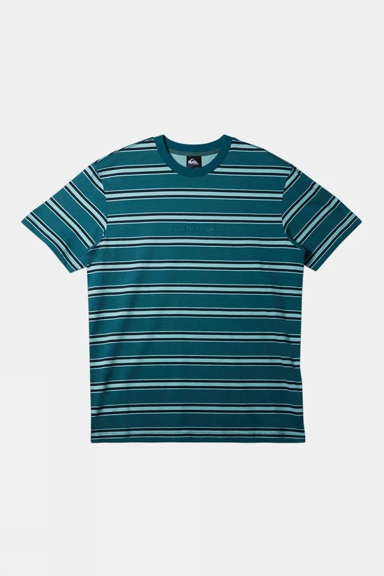 Quiksilver Mens Notice Mix Stripe T-Shirt