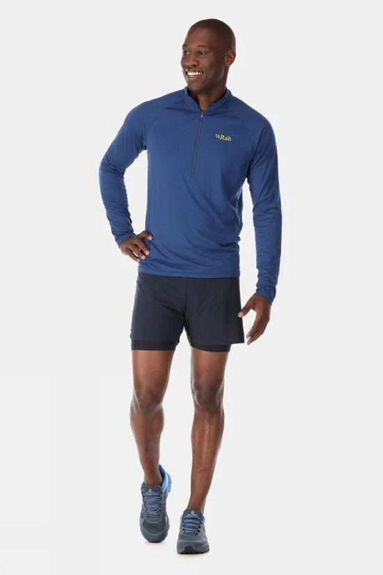 Rab Mens Sonic Long Sleeve Zip Top - Image 5