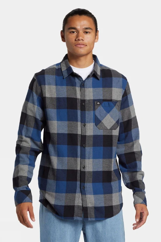 Quiksilver Mens Motherfly Flannel Shirt - Image 3