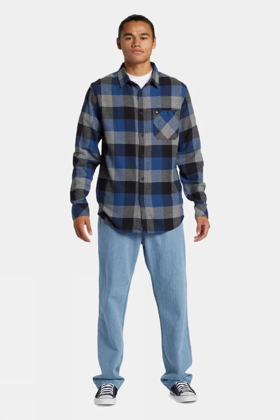 Quiksilver Mens Motherfly Flannel Shirt - Image 5