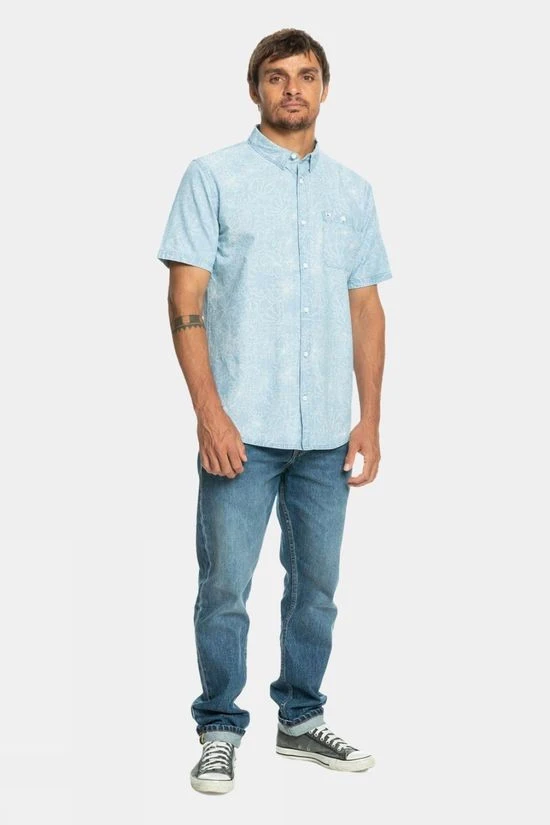 Quiksilver Mens Collaborative Project Short Sleeve Shirt - Image 5