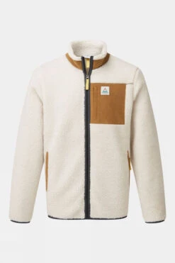 Mens Trekker Recycled Sherpa Full Zip Fleece