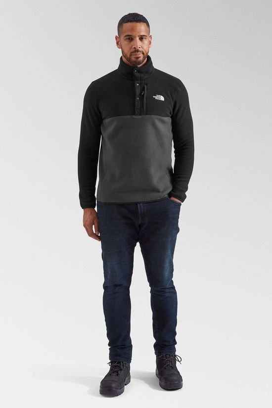 The North Face Mens Ryeford Snap 2 Neck Pullover Fleece - Image 5