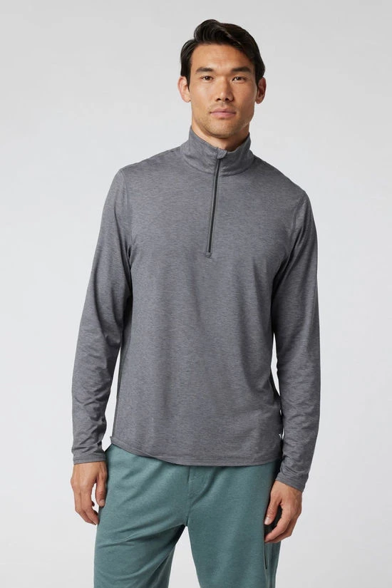 Vuori Mens Ease Performance 2.0 Half Zip Top - Image 2