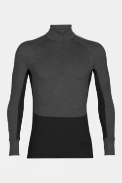 Icebreaker Mens Zoneknit 260 Long Sleeve Half Zip Top