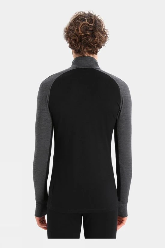 Icebreaker Mens Zoneknit 260 Long Sleeve Half Zip Top - Image 3