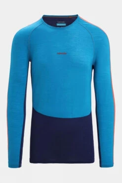 Icebreaker Mens 150 ZoneKnit Long Sleeve Crew Top