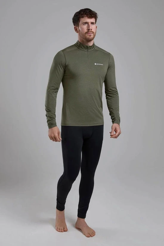 Montane Mens Dart XT Zip Neck Base Layer Top - Image 4