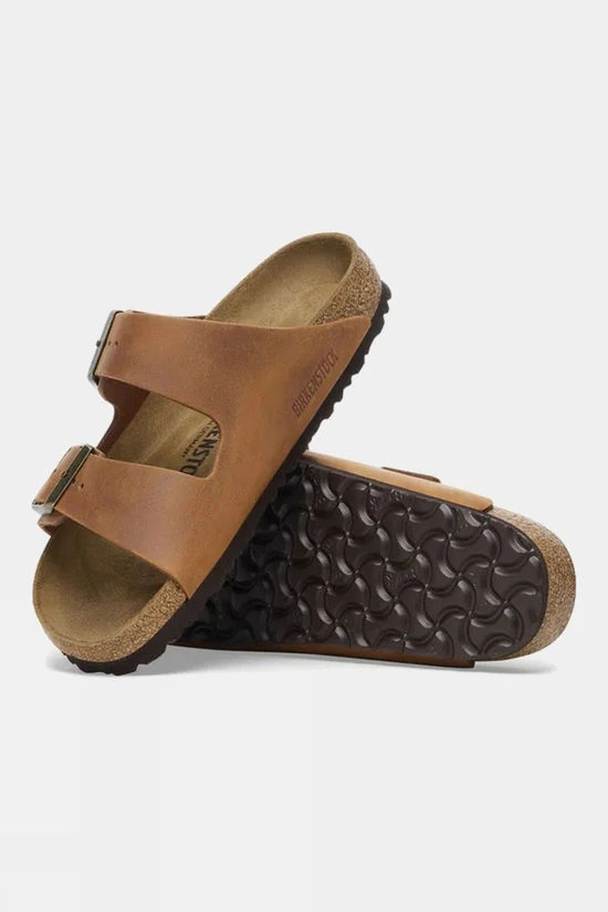 Birkenstock Womens Arizona Oiled Leather Sandals - Image 4