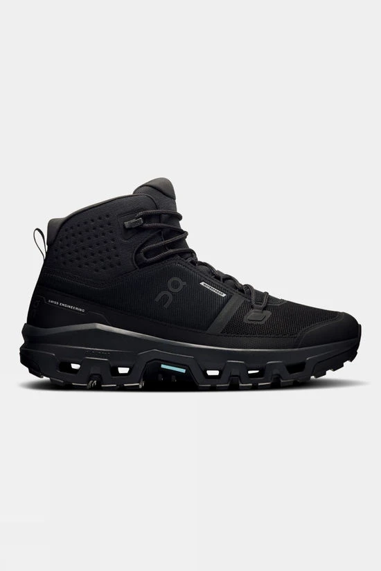 On Mens Cloudrock Mid Waterproof Boots