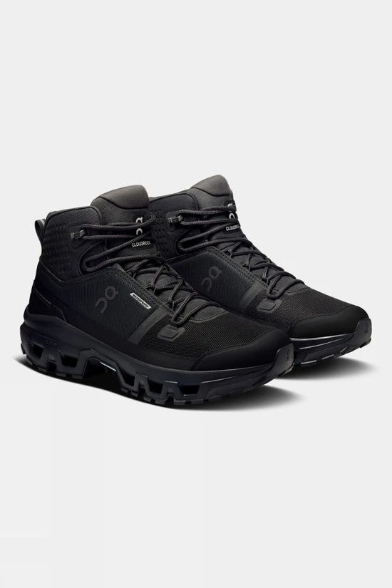 On Mens Cloudrock Mid Waterproof Boots - Image 3