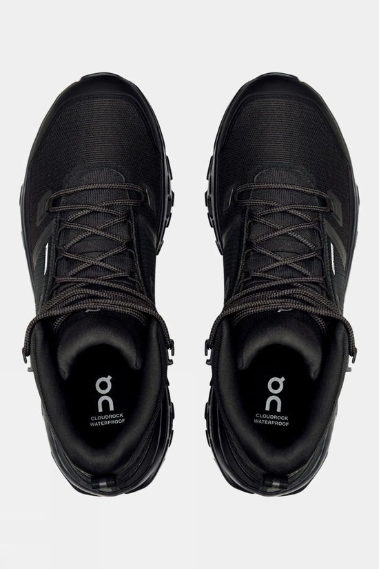 On Mens Cloudrock Mid Waterproof Boots - Image 5