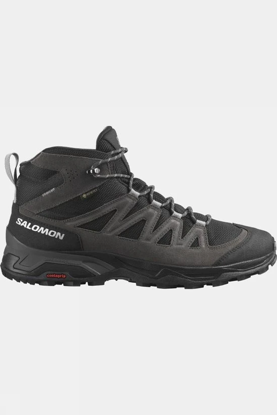 Salomon Mens X Ward Leather Mid GTX Boots